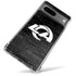 NFL Los Angeles Rams Black & White Google Pixel 7a Clear Case